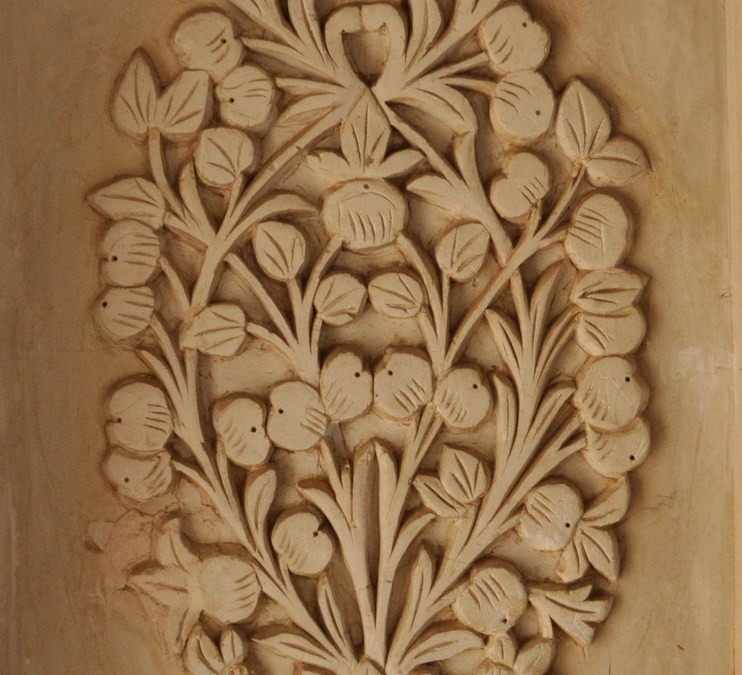 Botanical Clay Relief Tiles (10+)