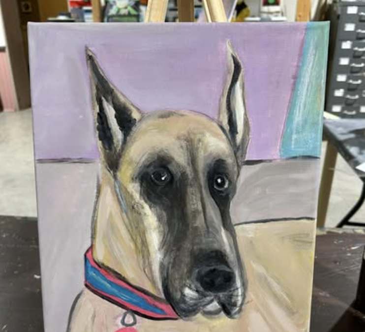Pet Portraits Paint and Sip (11/7)