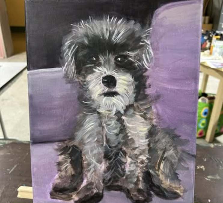 Pet Portraits Paint and Sip (12/5)